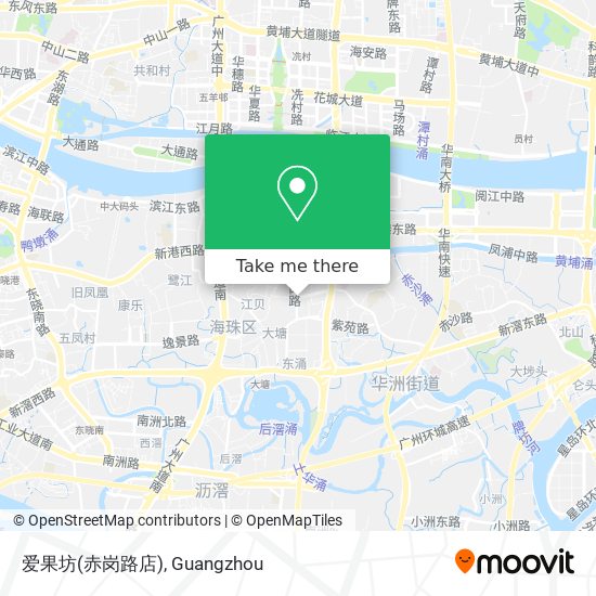 爱果坊(赤岗路店) map
