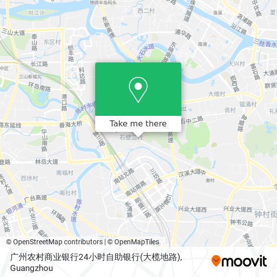 广州农村商业银行24小时自助银行(大榄地路) map