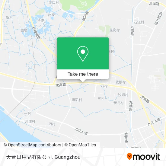 天晋日用品有限公司 map