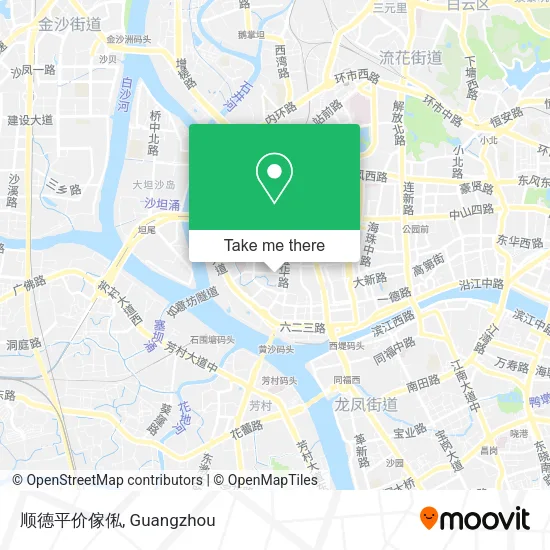 顺德平价傢俬 map