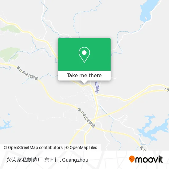 兴荣家私制造厂-东南门 map