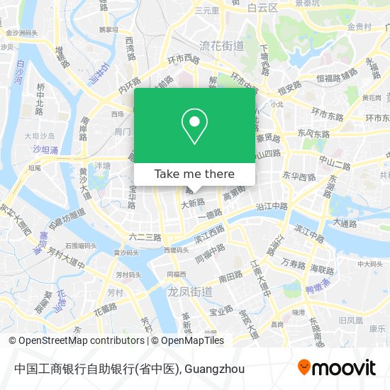 中国工商银行自助银行(省中医) map