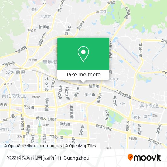 省农科院幼儿园(西南门) map