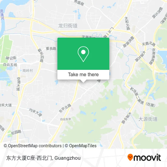 东方大厦C座-西北门 map