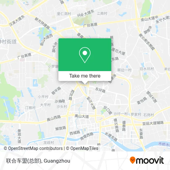 联合车盟(总部) map