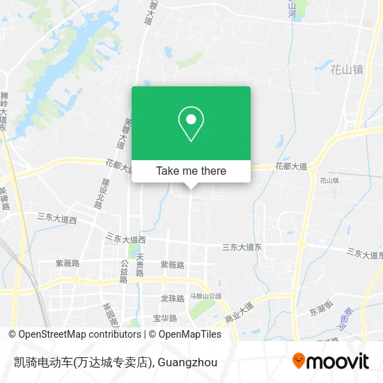 凯骑电动车(万达城专卖店) map