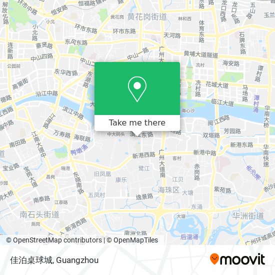 佳泊桌球城 map