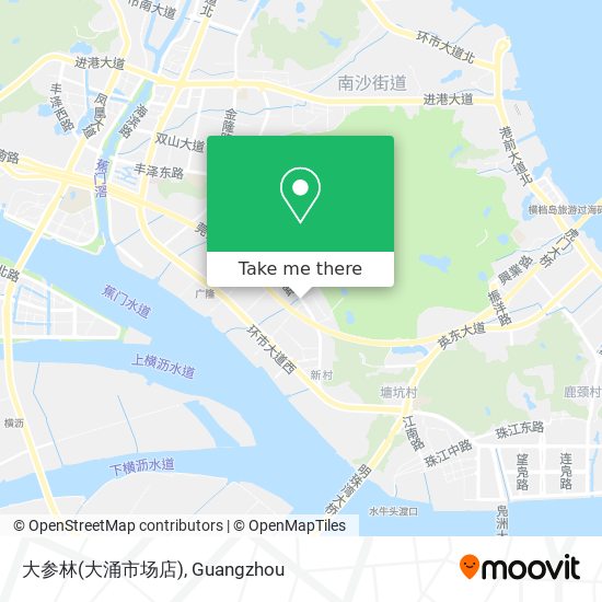 大参林(大涌市场店) map
