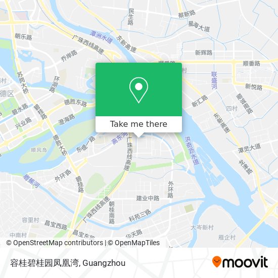 容桂碧桂园凤凰湾 map