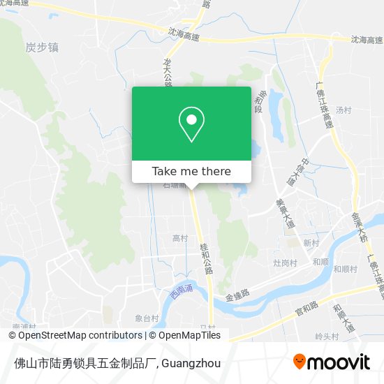 佛山市陆勇锁具五金制品厂 map