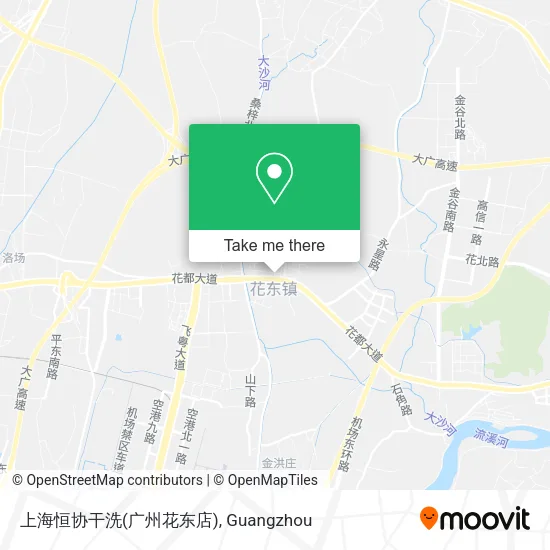 上海恒协干洗(广州花东店) map