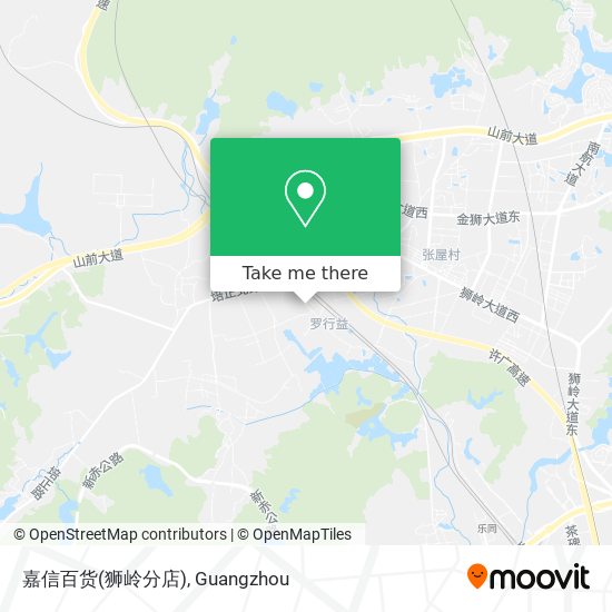 嘉信百货(狮岭分店) map