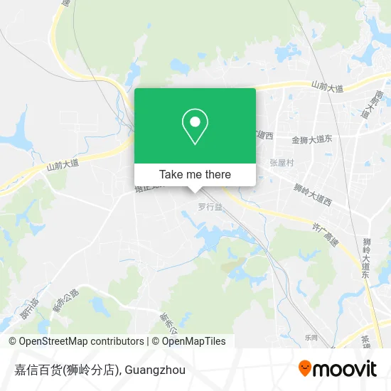 嘉信百货(狮岭分店) map