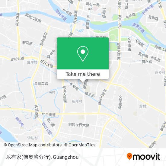 乐有家(佛奥湾分行) map