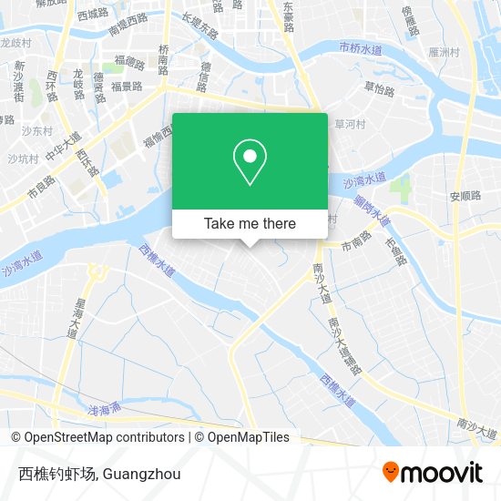 西樵钓虾场 map