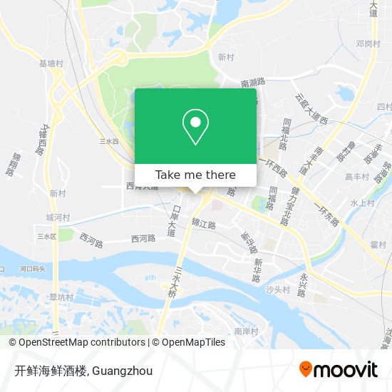 开鲜海鲜酒楼 map