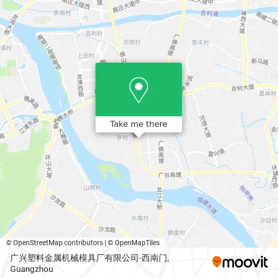 广兴塑料金属机械模具厂有限公司-西南门 map