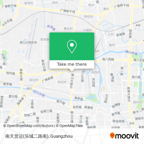 南天货运(乐城二路南) map