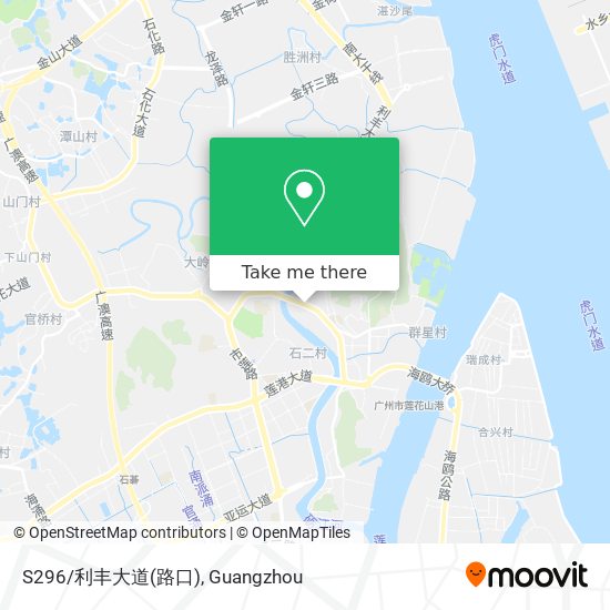 S296/利丰大道(路口) map