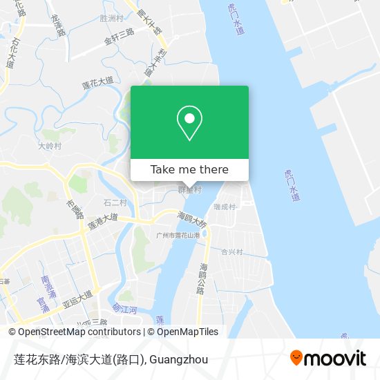 莲花东路/海滨大道(路口) map