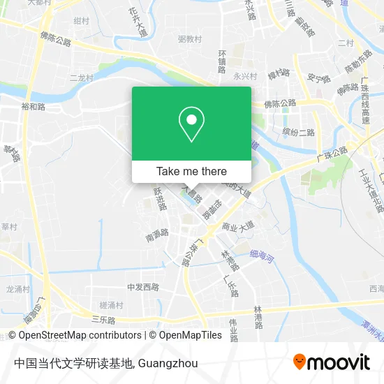 中国当代文学研读基地 map
