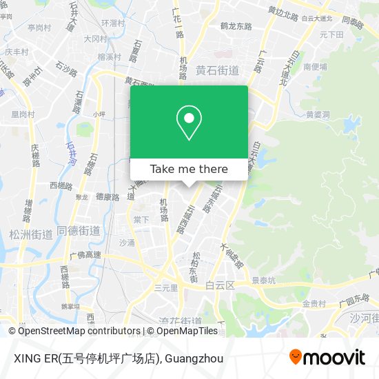 XING ER(五号停机坪广场店) map