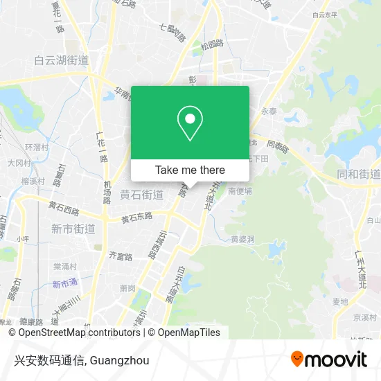 兴安数码通信 map