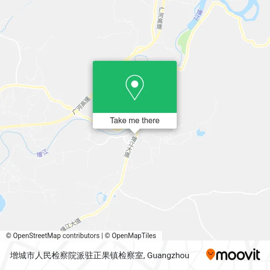 增城市人民检察院派驻正果镇检察室 map