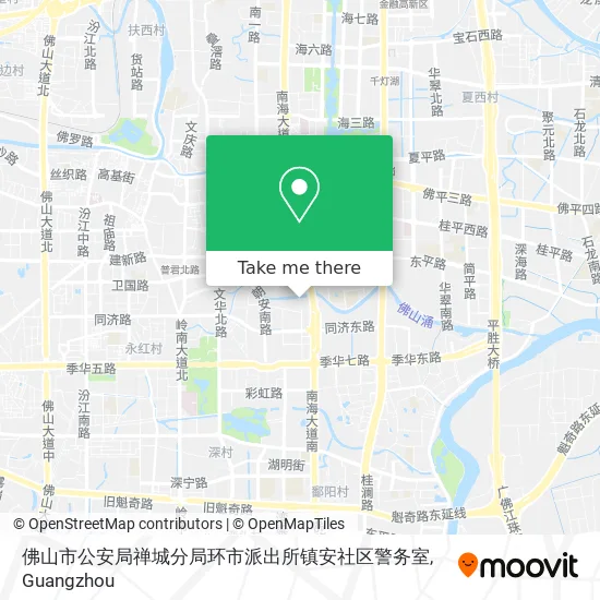 佛山市公安局禅城分局环市派出所镇安社区警务室 map