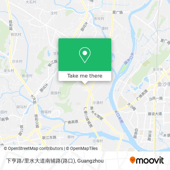 下亨路/里水大道南辅路(路口) map