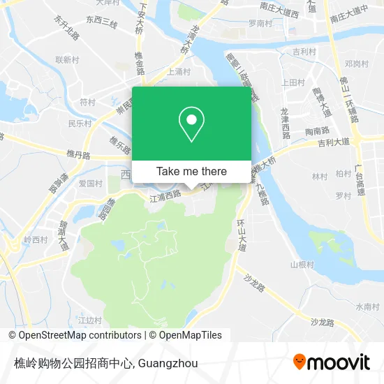 樵岭购物公园招商中心 map