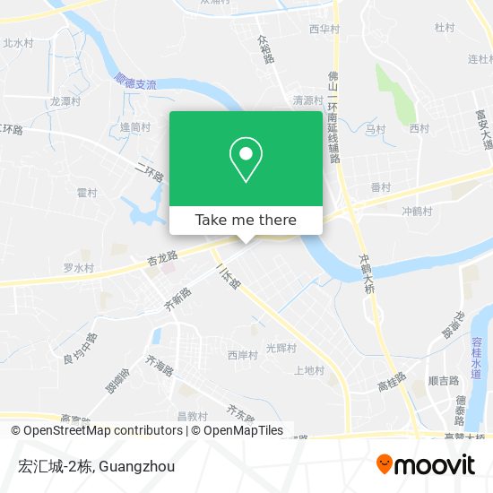宏汇城-2栋 map