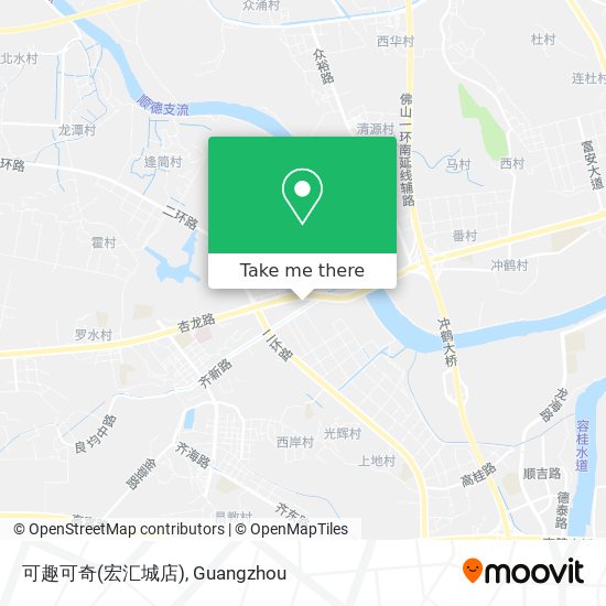 可趣可奇(宏汇城店) map