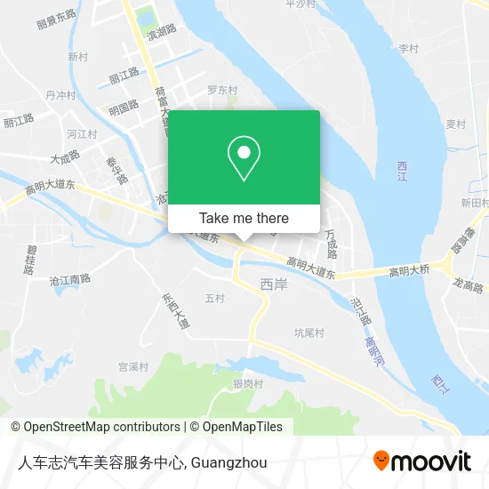 人车志汽车美容服务中心 map