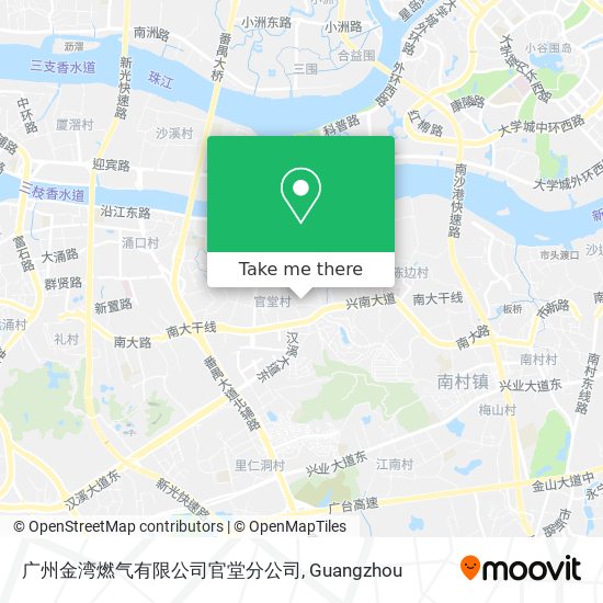 广州金湾燃气有限公司官堂分公司 map
