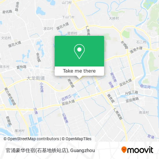 官涌豪华住宿(石基地铁站店) map