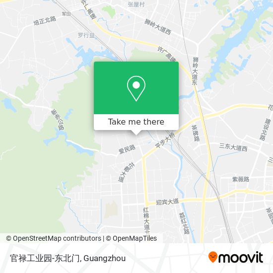 官禄工业园-东北门 map