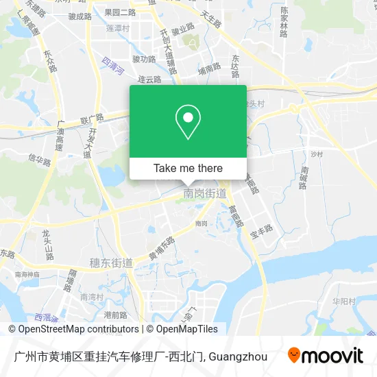 广州市黄埔区重挂汽车修理厂-西北门 map