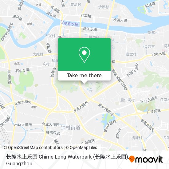长隆水上乐园 Chime Long Waterpark map