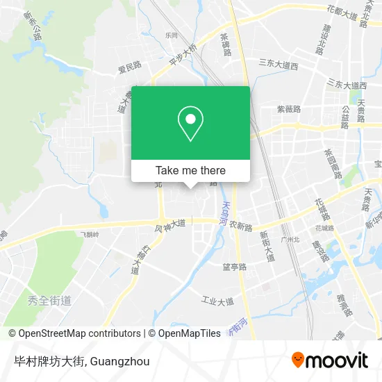 毕村牌坊大街 map