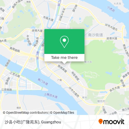 沙县小吃(广隆苑东) map