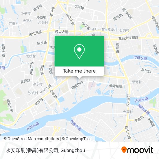 永安印刷(番禺)有限公司 map