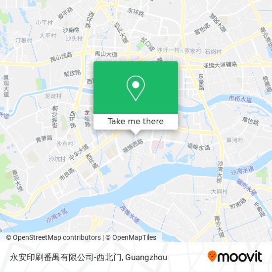 永安印刷番禺有限公司-西北门 map