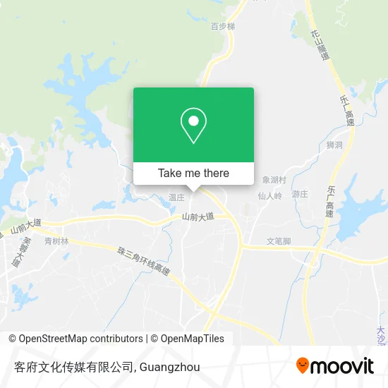 客府文化传媒有限公司 map