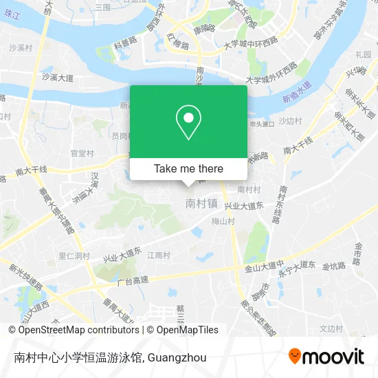 南村中心小学恒温游泳馆 map