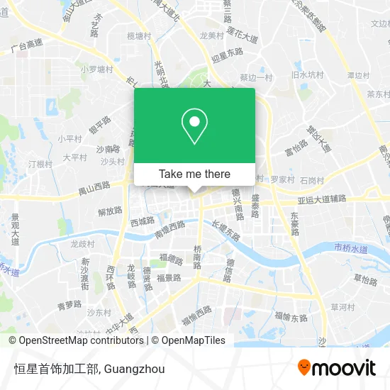 恒星首饰加工部 map