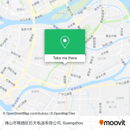佛山市顺德区巨天电器有限公司 map