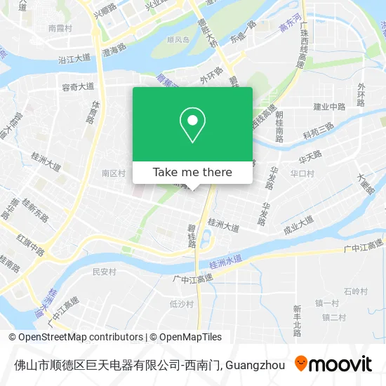 佛山市顺德区巨天电器有限公司-西南门 map