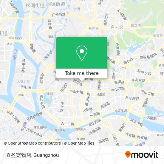 喜盈宠物店 map