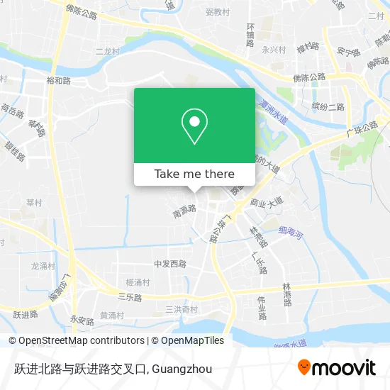 跃进北路与跃进路交叉口 map